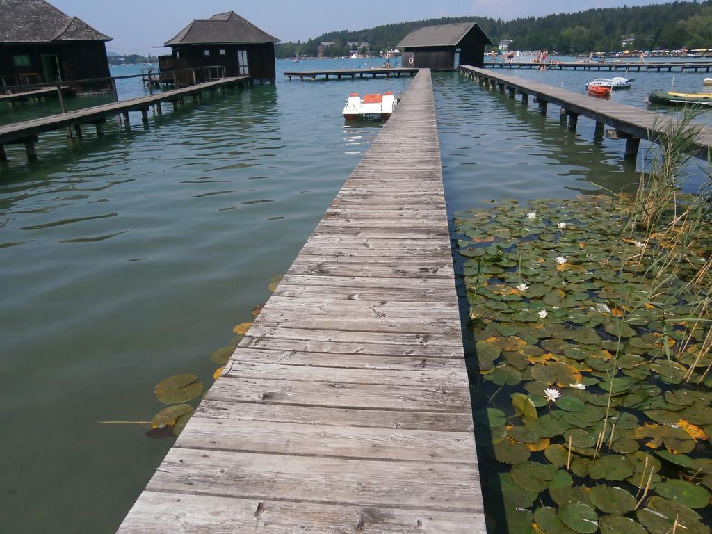 Ferienpension Garni Hubert Rigelnik Sankt Kanzian am Klopeiner See Exterior photo