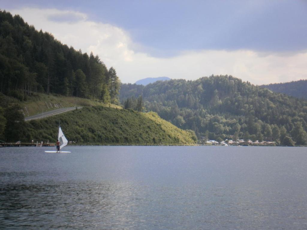 Ferienpension Garni Hubert Rigelnik Sankt Kanzian am Klopeiner See Exterior photo